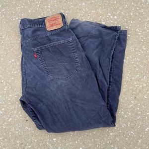 vintage levi’s corduroy baggy pants